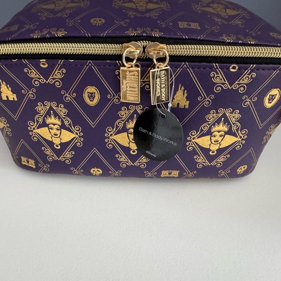Disney Villains Purple Cosmetic Bag & Rhinestone Apple Bundle - Picture 2 of 4